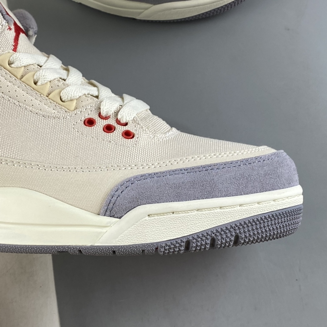 P350 Air Jordan 3 ”Muslin” AJ3 乔3水泥灰色帆布 篮球鞋 DH7139-100