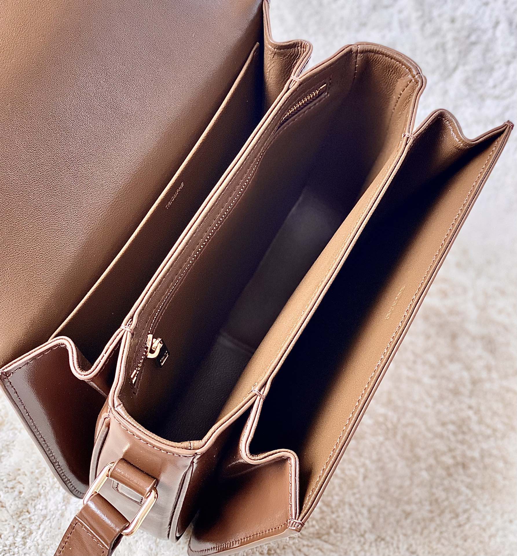 CELINE赛琳进口BOX 小牛皮凯旋门肩背包3032