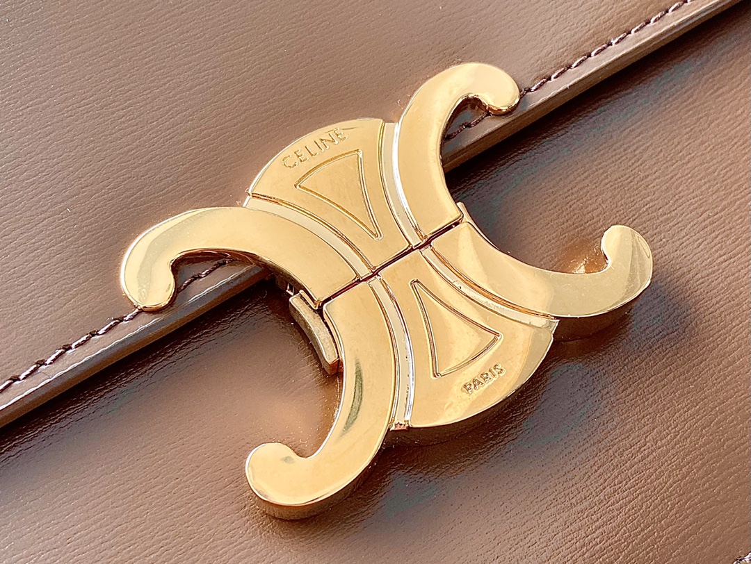 CELINE赛琳进口BOX 小牛皮凯旋门肩背包3032