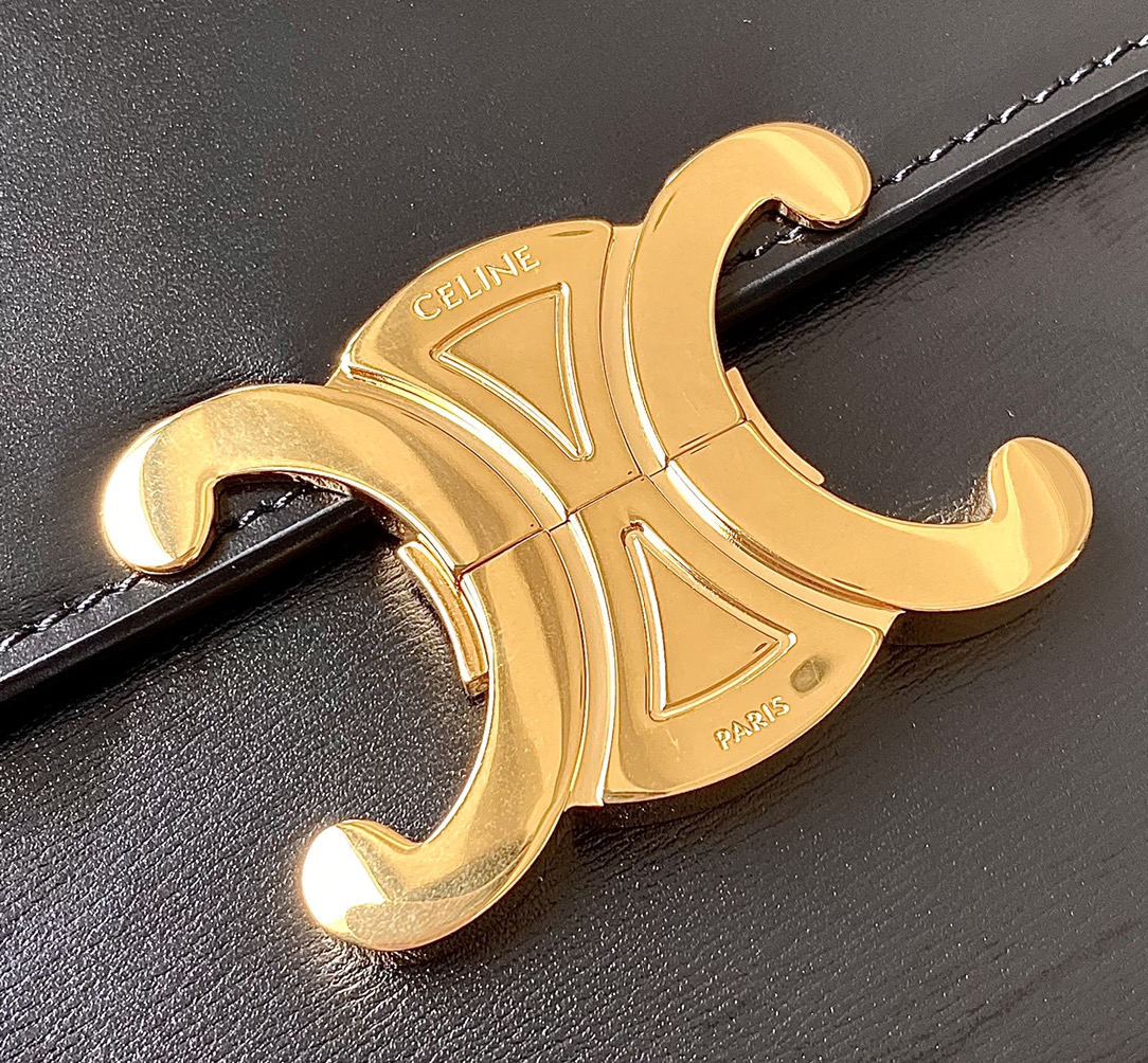 CELINE赛琳进口BOX 小牛皮凯旋门肩背包3032