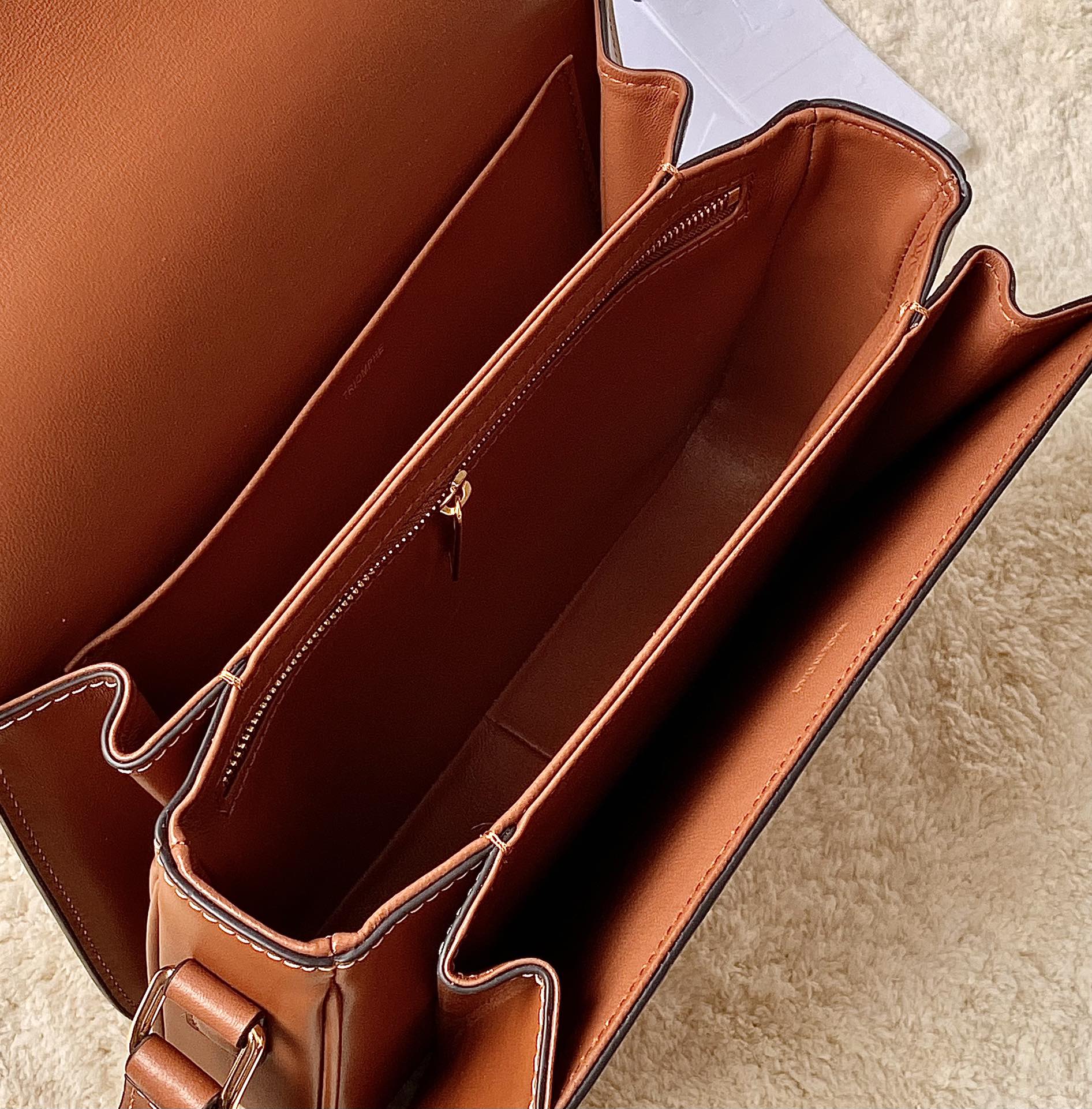 CELINE赛琳进口BOX 小牛皮凯旋门肩背包3032