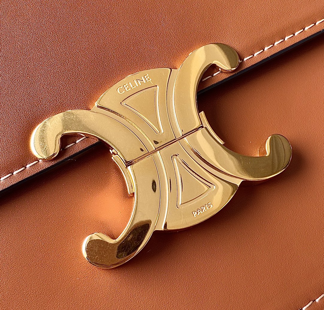 CELINE赛琳进口BOX 小牛皮凯旋门肩背包3032