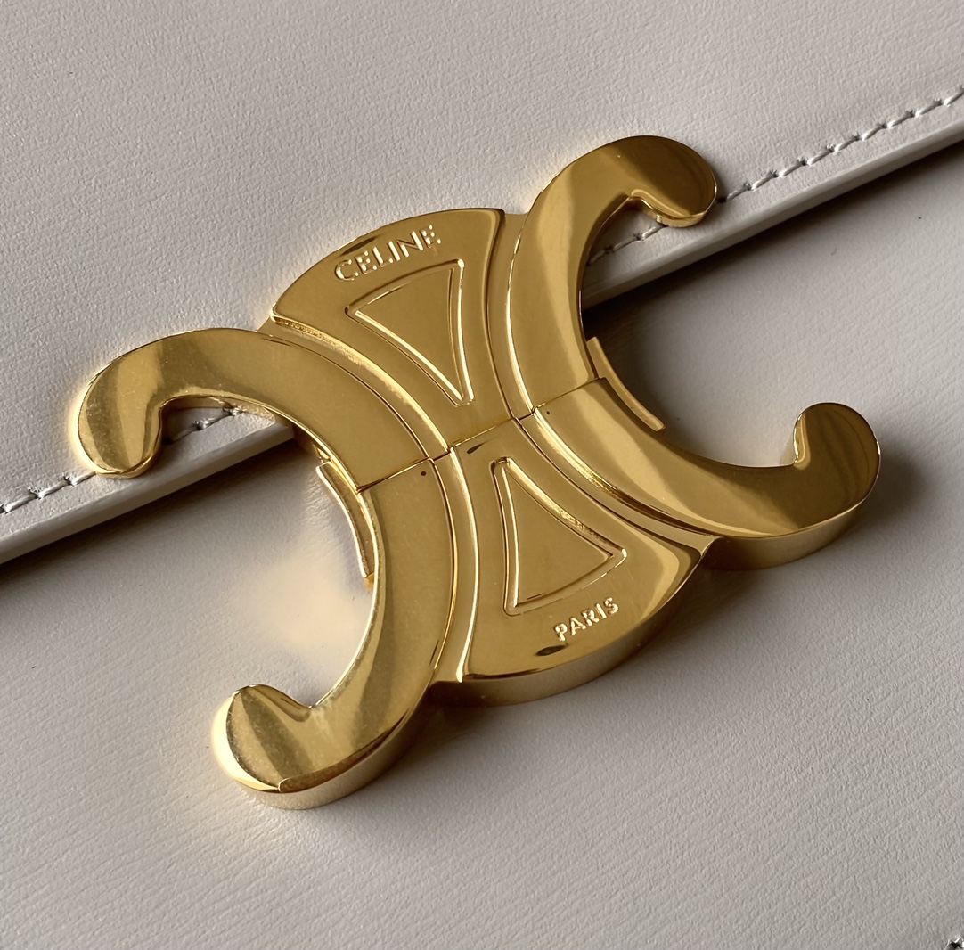 CELINE赛琳进口BOX 小牛皮凯旋门肩背包3032