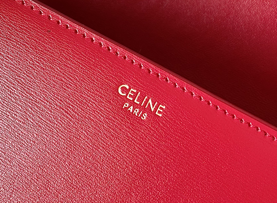 CELINE赛琳进口BOX 小牛皮凯旋门肩背包3032