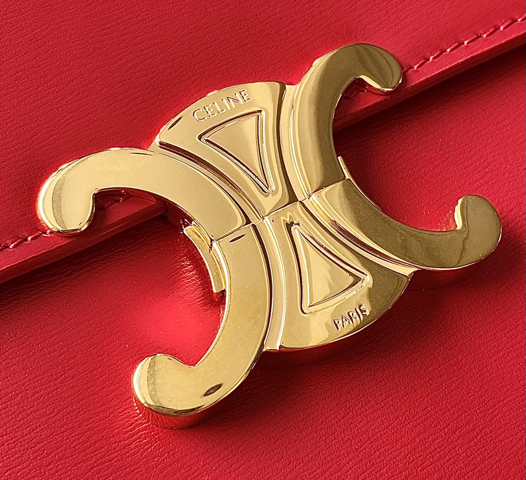 CELINE赛琳进口BOX 小牛皮凯旋门肩背包3032