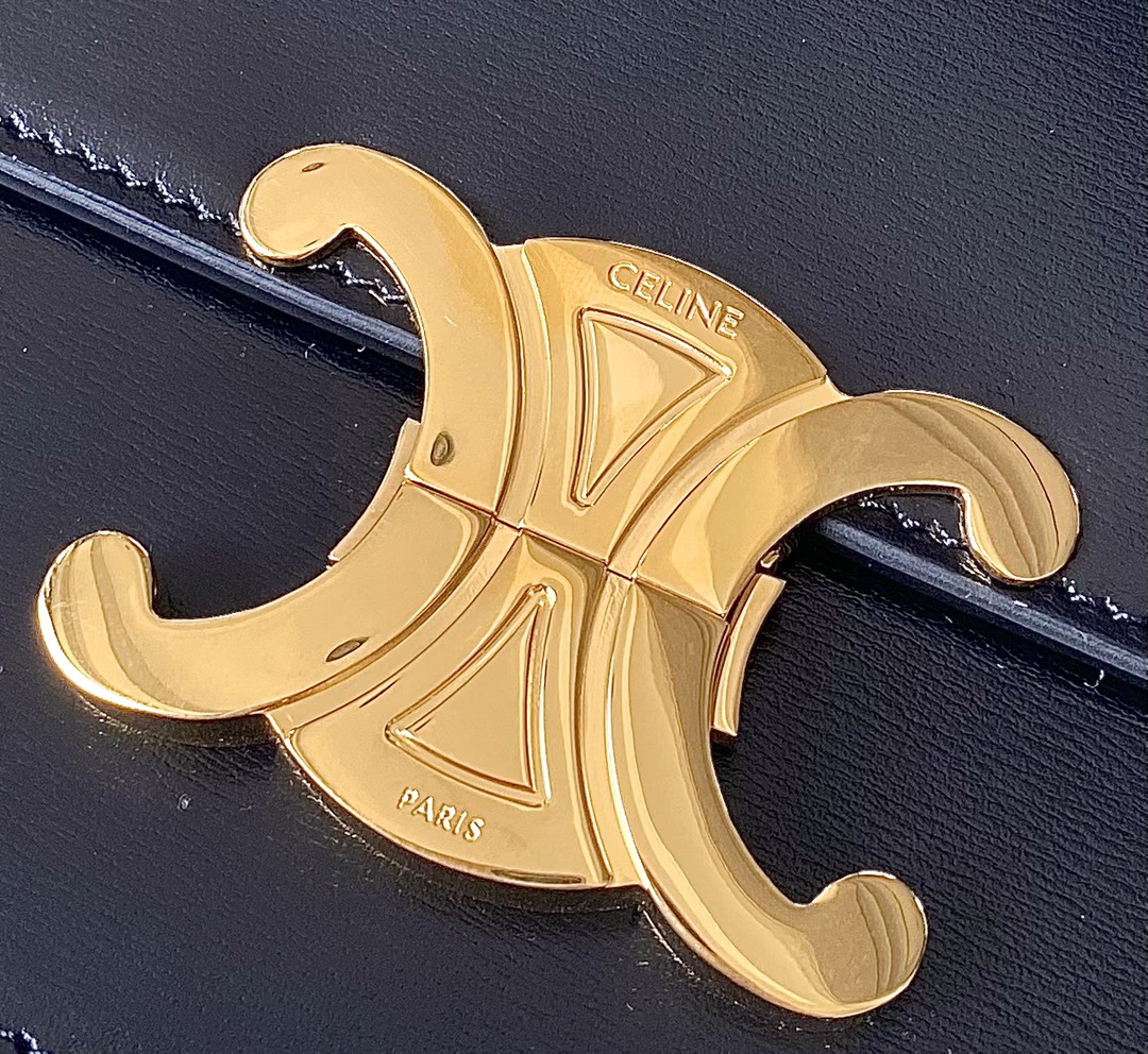CELINE赛琳进口BOX 小牛皮凯旋门肩背包3303