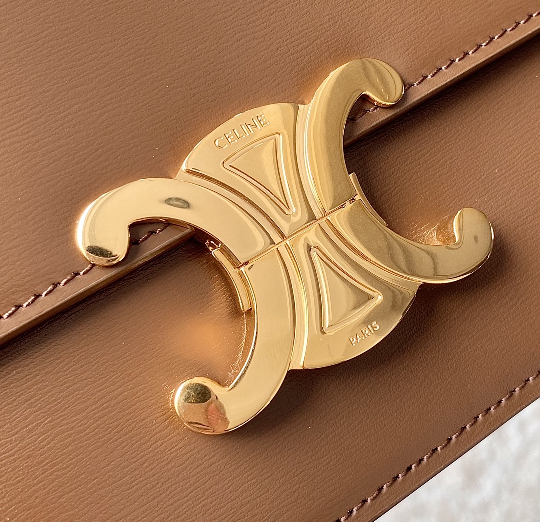 CELINE赛琳进口BOX 小牛皮凯旋门肩背包3303