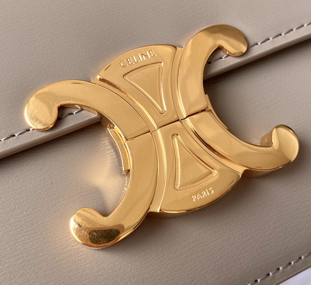 CELINE赛琳进口BOX 小牛皮凯旋门肩背包3303