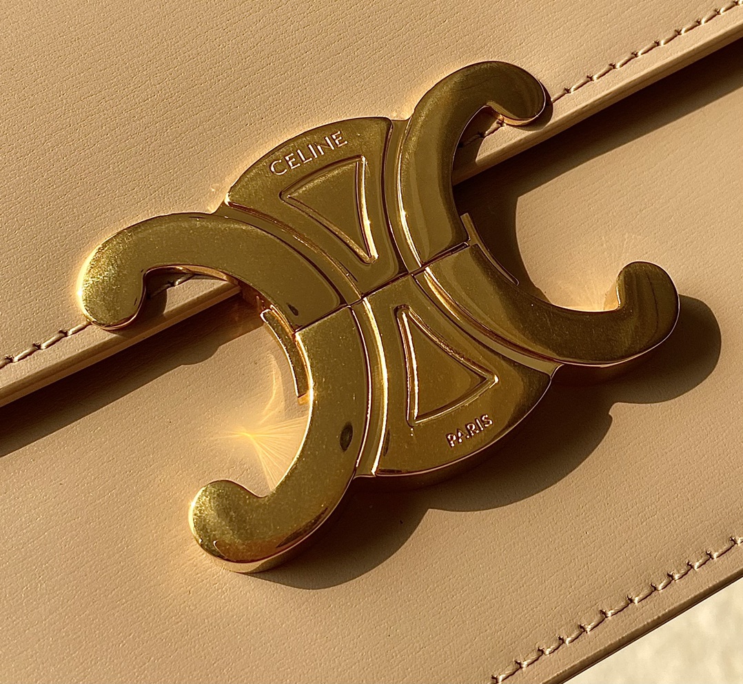 CELINE赛琳进口BOX 小牛皮凯旋门肩背包3303