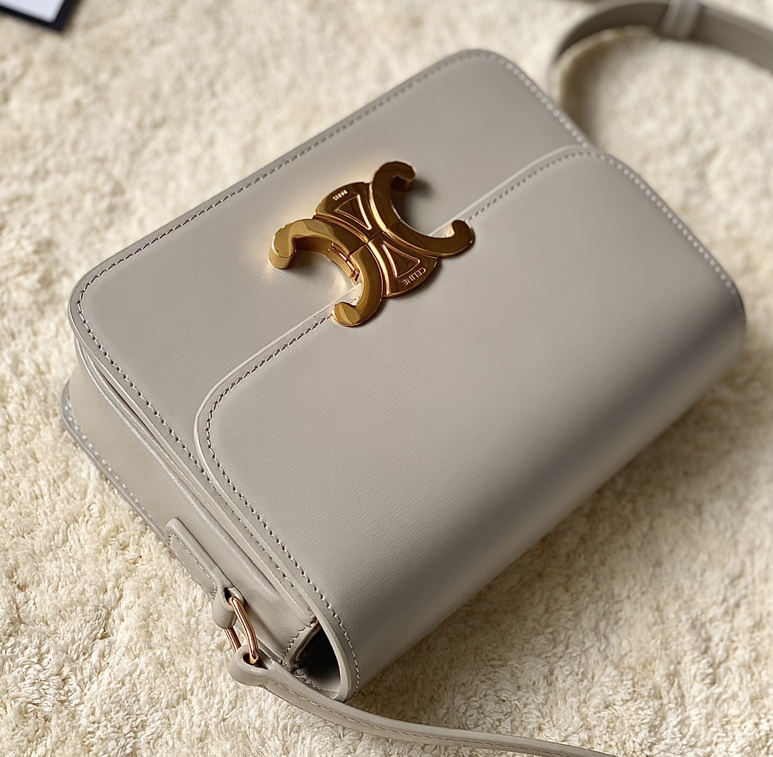 CELINE赛琳进口BOX 小牛皮凯旋门肩背包3303