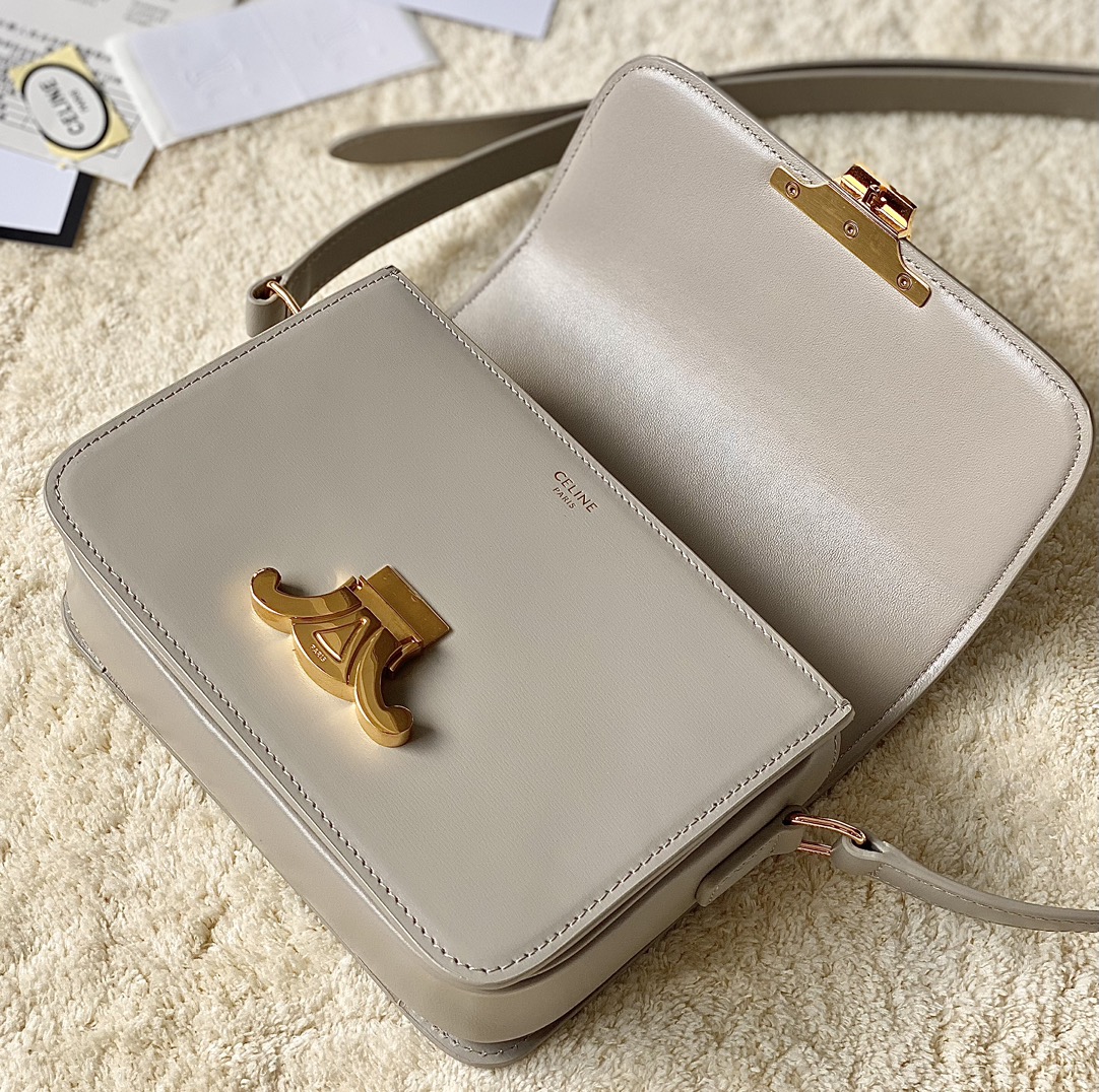 CELINE赛琳进口BOX 小牛皮凯旋门肩背包3303