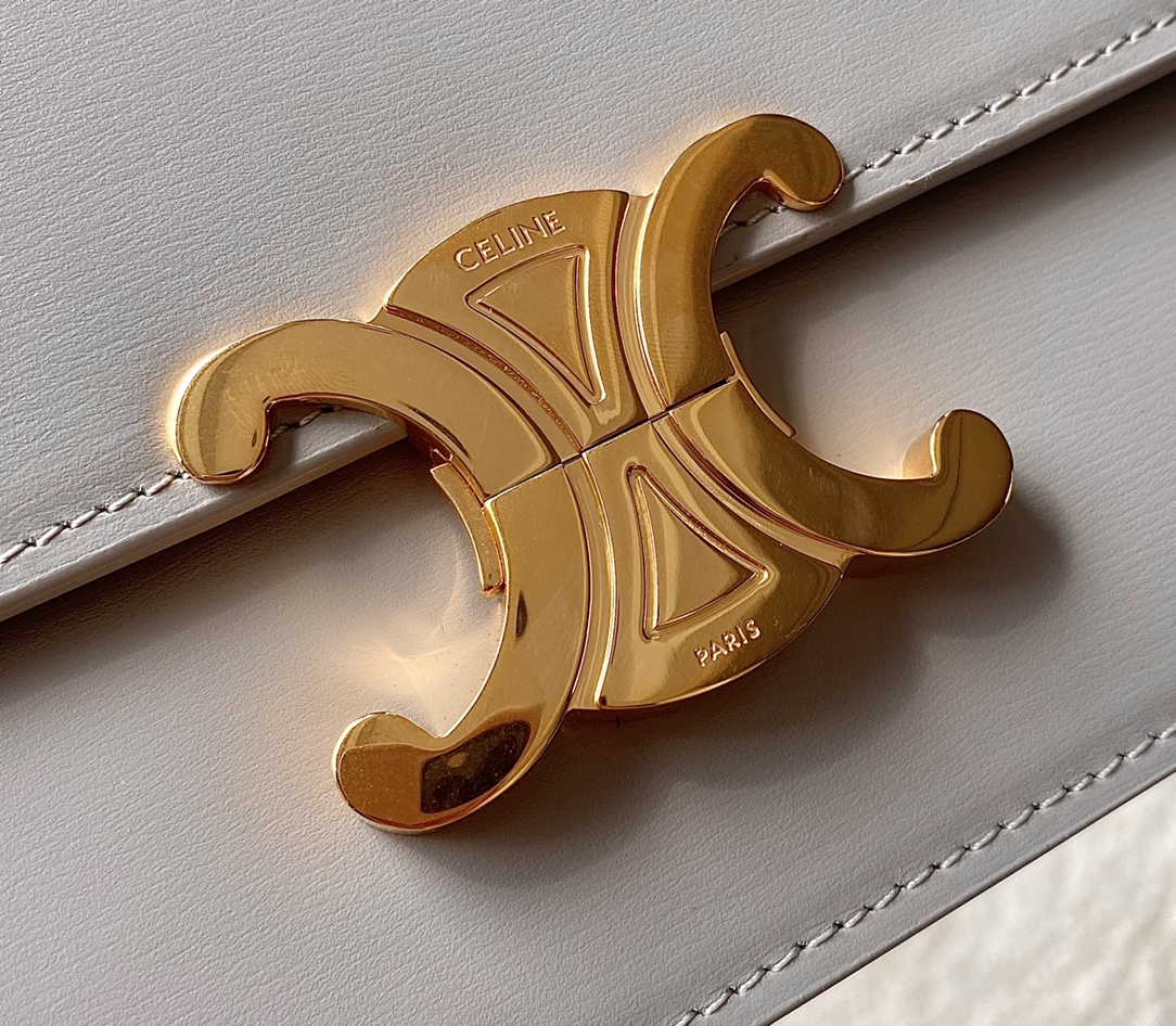 CELINE赛琳进口BOX 小牛皮凯旋门肩背包3303