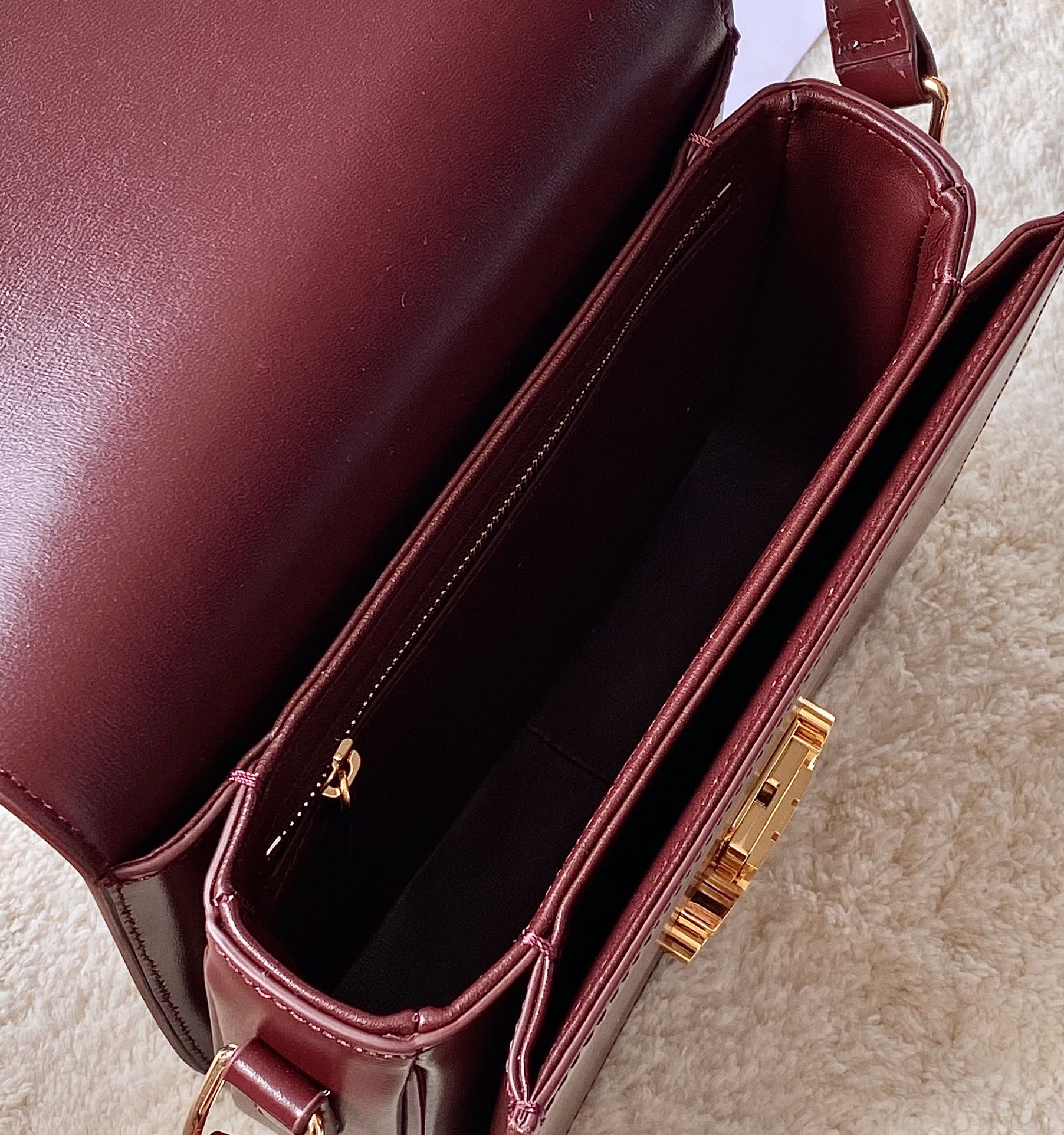 CELINE赛琳进口BOX 小牛皮凯旋门肩背包3303