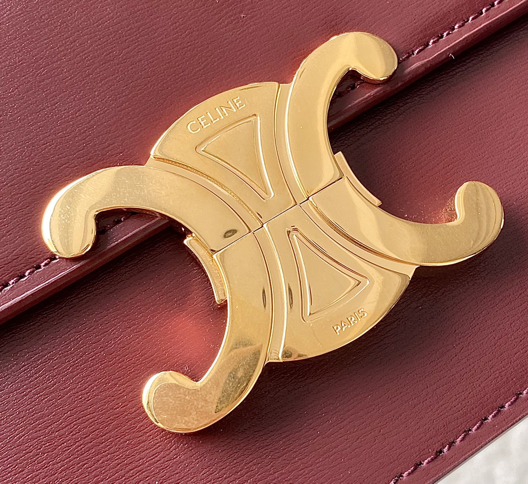 CELINE赛琳进口BOX 小牛皮凯旋门肩背包3303