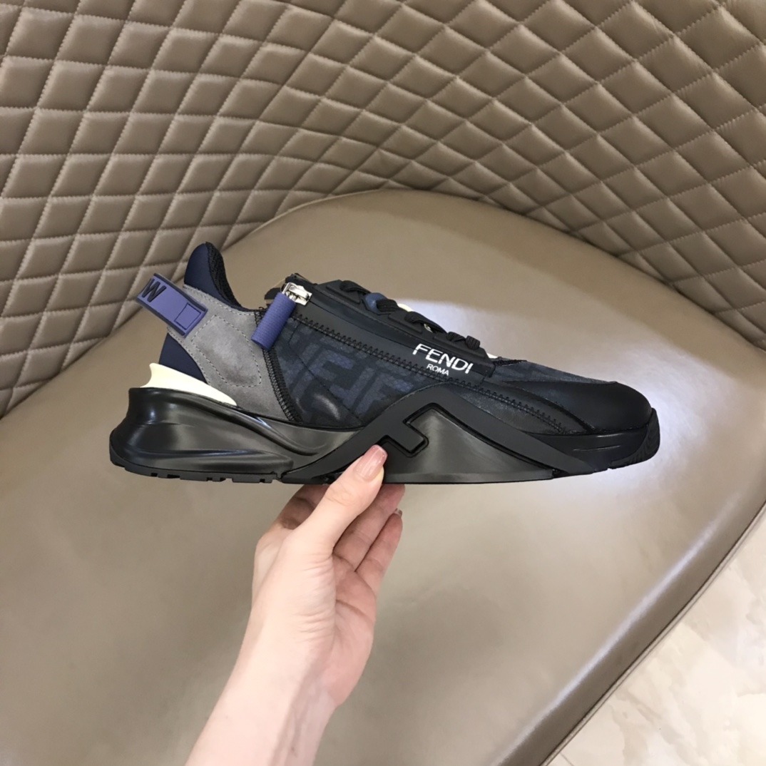 FENDI芬迪    春夏新品男士一脚蹬运动鞋