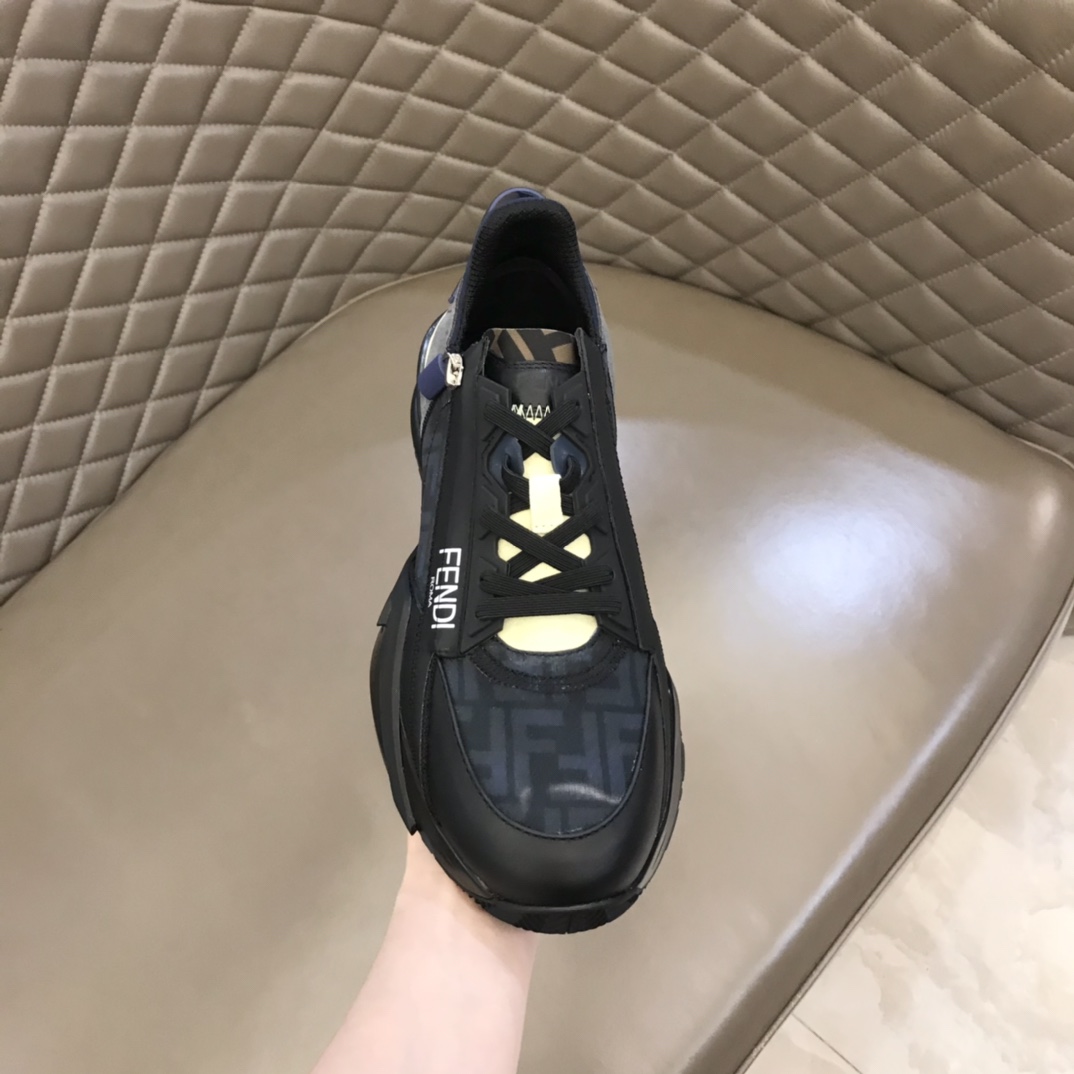 FENDI芬迪    春夏新品男士一脚蹬运动鞋