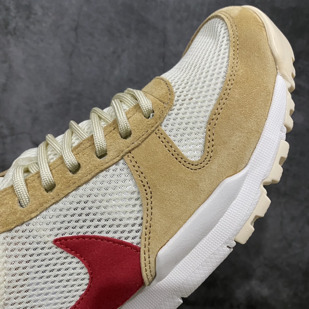 图片[6]-Tom Sachs x NK Craft Mars Yard 2.0 联名宇航员神游太空百搭休闲运动透气慢跑鞋“复古做旧黄红勾”AA2261-100 正确原厂钢印 正确中底针车工艺 原装配件原盒原标 原装进口鞋垫 进口乳胶 原档案私模大底打造#韩国大宇原厂网纱 台湾进口丝绒猪巴革材质饰片 中底外后侧带四杠竖纹原装鞋垫,泡棉乳胶缓震 全套完美原装配件及包装物❗️ 尺码：38.5 39 40 40.5 41 42 42.5 43 44 44.5 45 46-选品中心