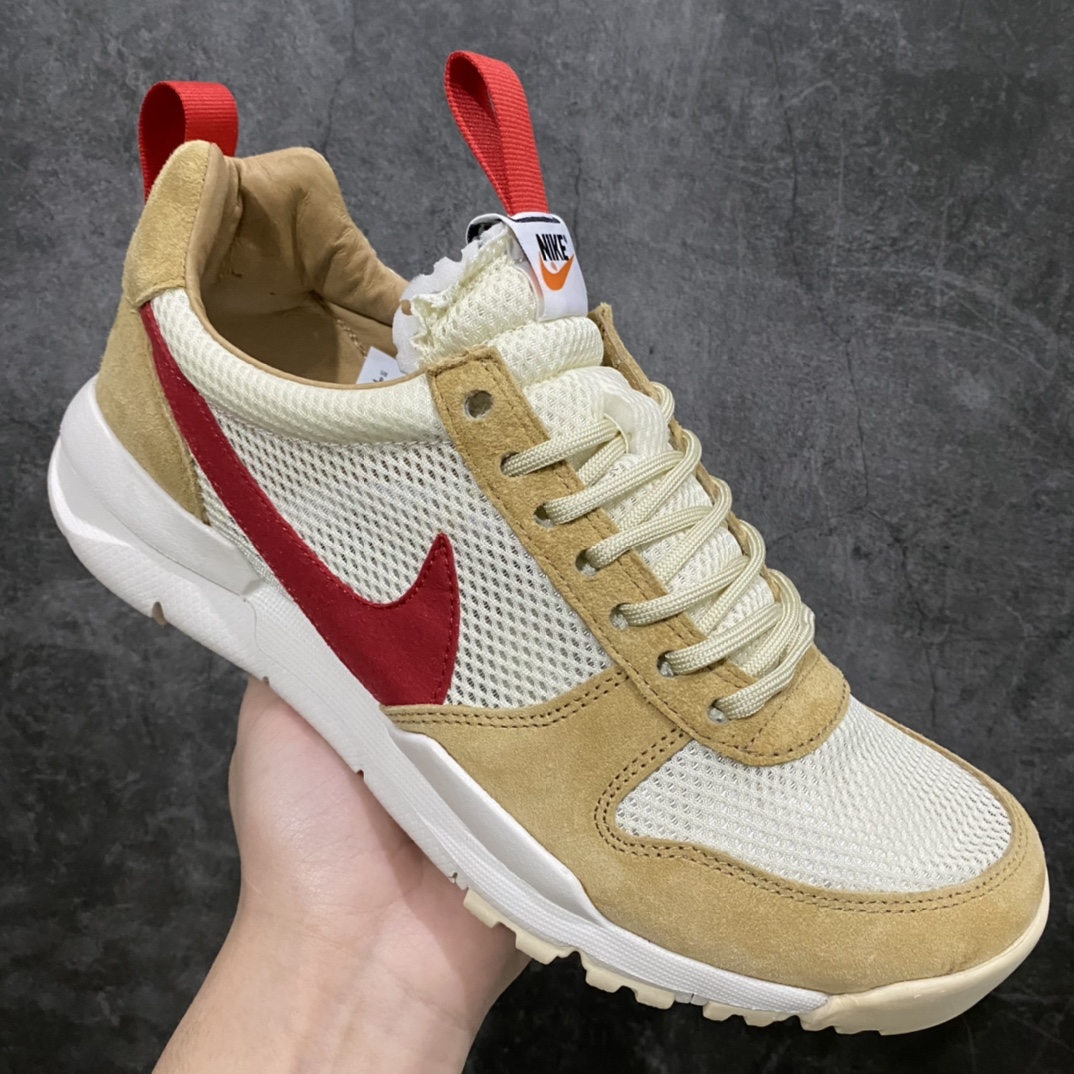 图片[3]-Tom Sachs x NK Craft Mars Yard 2.0 联名宇航员神游太空百搭休闲运动透气慢跑鞋“复古做旧黄红勾”AA2261-100 正确原厂钢印 正确中底针车工艺 原装配件原盒原标 原装进口鞋垫 进口乳胶 原档案私模大底打造#韩国大宇原厂网纱 台湾进口丝绒猪巴革材质饰片 中底外后侧带四杠竖纹原装鞋垫,泡棉乳胶缓震 全套完美原装配件及包装物❗️ 尺码：38.5 39 40 40.5 41 42 42.5 43 44 44.5 45 46-选品中心