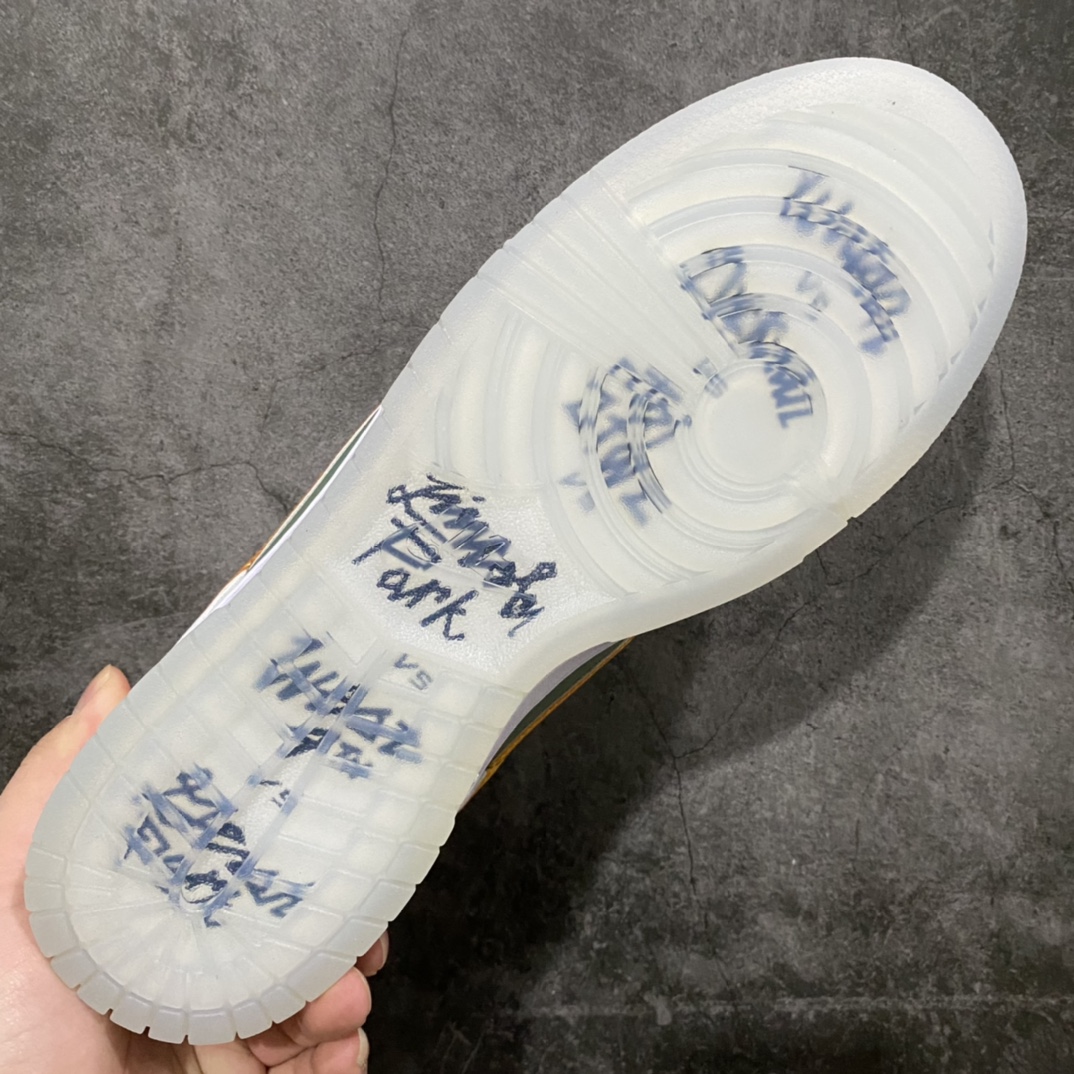 图片[9]-L版纯原 Nike Dunk LOW SE \”NY VS NY\” 白绿橙 纽约街球 原厂航空铝磨具打磨大底 鞋头坡度极致还原 原盒原配 原厂冲刀 原厂中底布拉帮走线遵循公司 超高清洁度 全鞋零毛边皮料切割 全套原楦原模倾力打造完美版型‼️ 货号：DN2489-300 尺码：36-47.5-选品中心