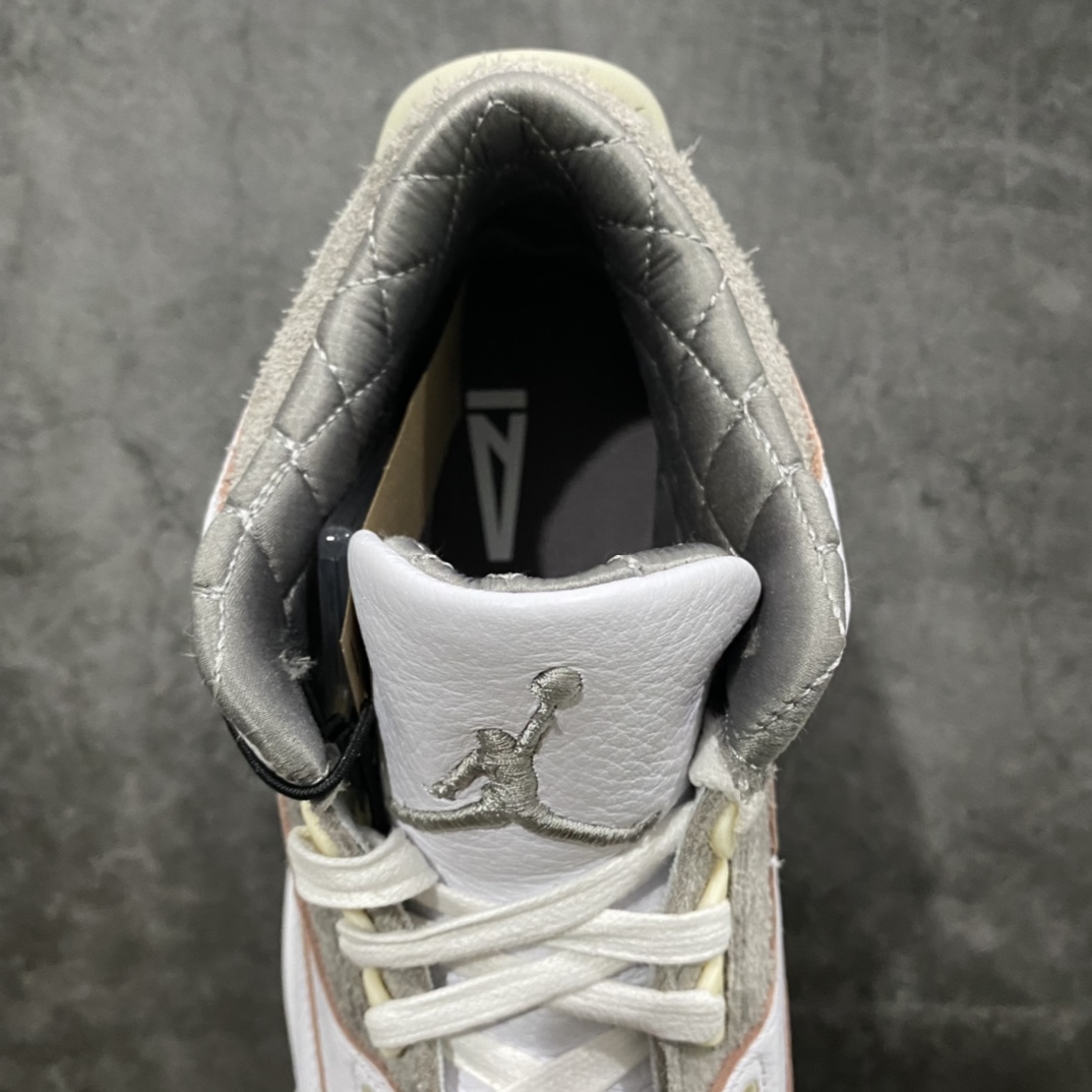 图片[8]-新DT版本AJ3 x AMM联名白灰 全新版本 细节升级 全方位细节对比原鞋 市售天花板级别 代理合作商零售高价必推版本 货号：DH3434-110 尺码：40.5 41 42 42.5 43 44 44.5 45 45.5 46 47.5-选品中心