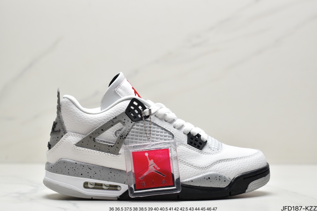 170 真标耐克Nike Air Jordan 4 Retro LS"Lightning"迈克尔·乔丹AJ4代中帮篮球鞋CT8527