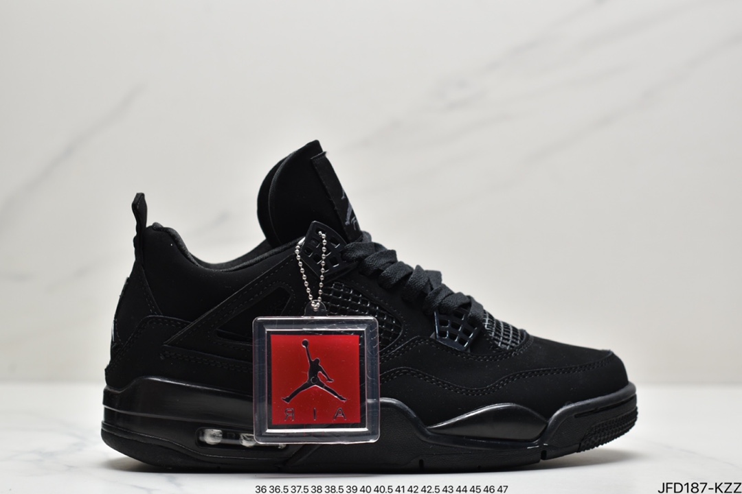 170 真标耐克Nike Air Jordan 4 Retro LS"Lightning"迈克尔·乔丹AJ4代中帮篮球鞋CT8527