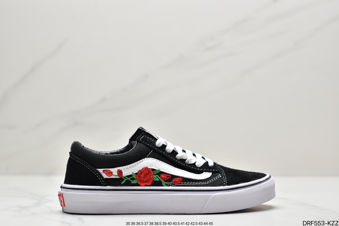 115 真标VANS 万斯 Old Skool 时尚百搭 耐磨防滑硫化底帆布鞋