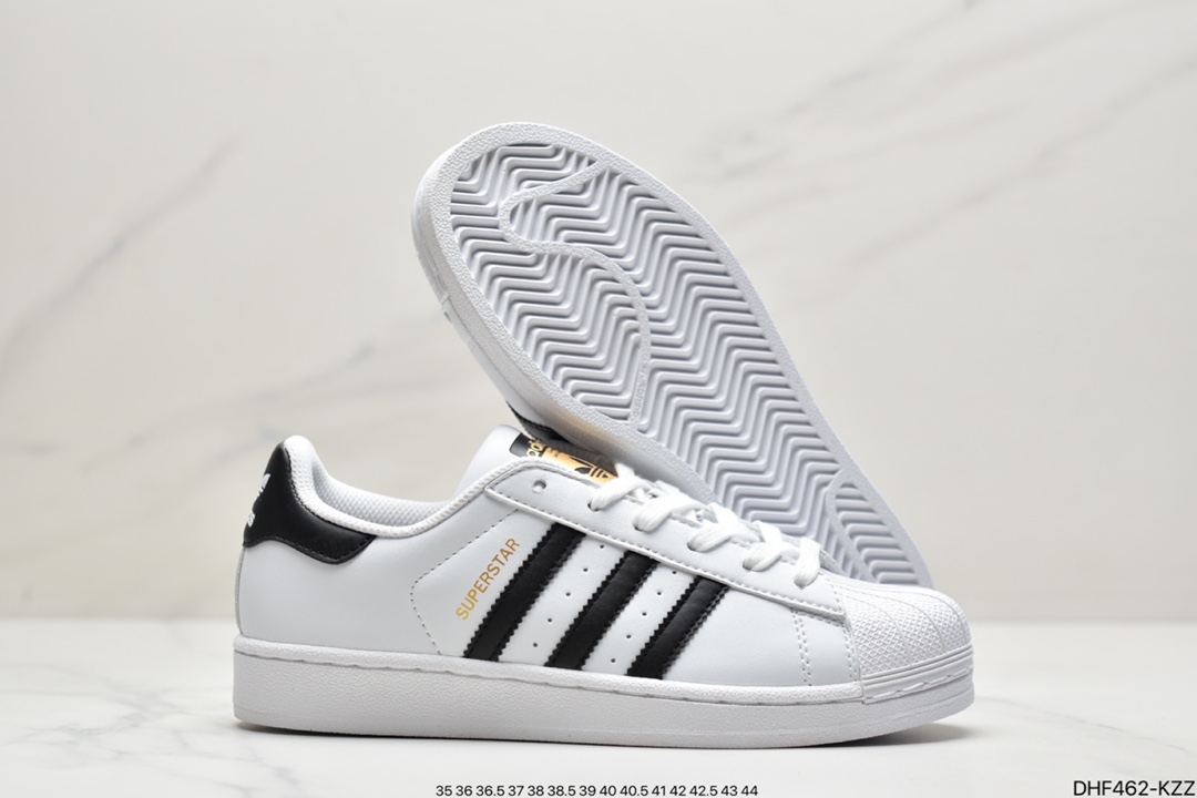 95 真标阿迪达斯Adidas Superstar W 贝壳头休闲板鞋