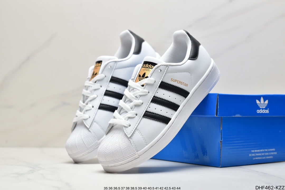 95 真标阿迪达斯Adidas Superstar W 贝壳头休闲板鞋