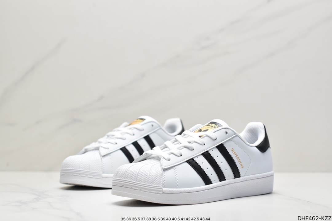 95 真标阿迪达斯Adidas Superstar W 贝壳头休闲板鞋