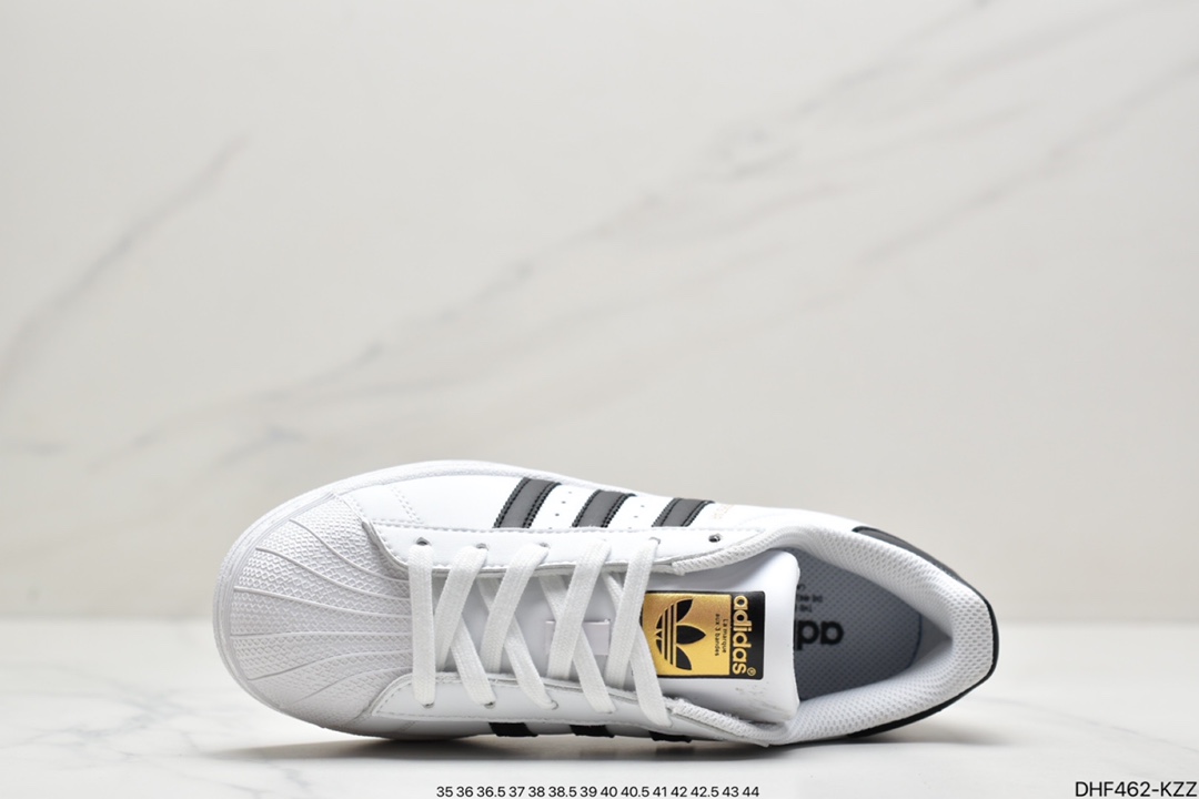 95 真标阿迪达斯Adidas Superstar W 贝壳头休闲板鞋