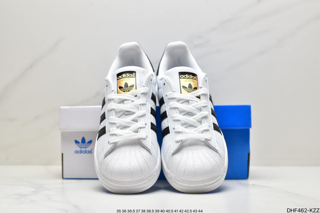 95 真标阿迪达斯Adidas Superstar W 贝壳头休闲板鞋