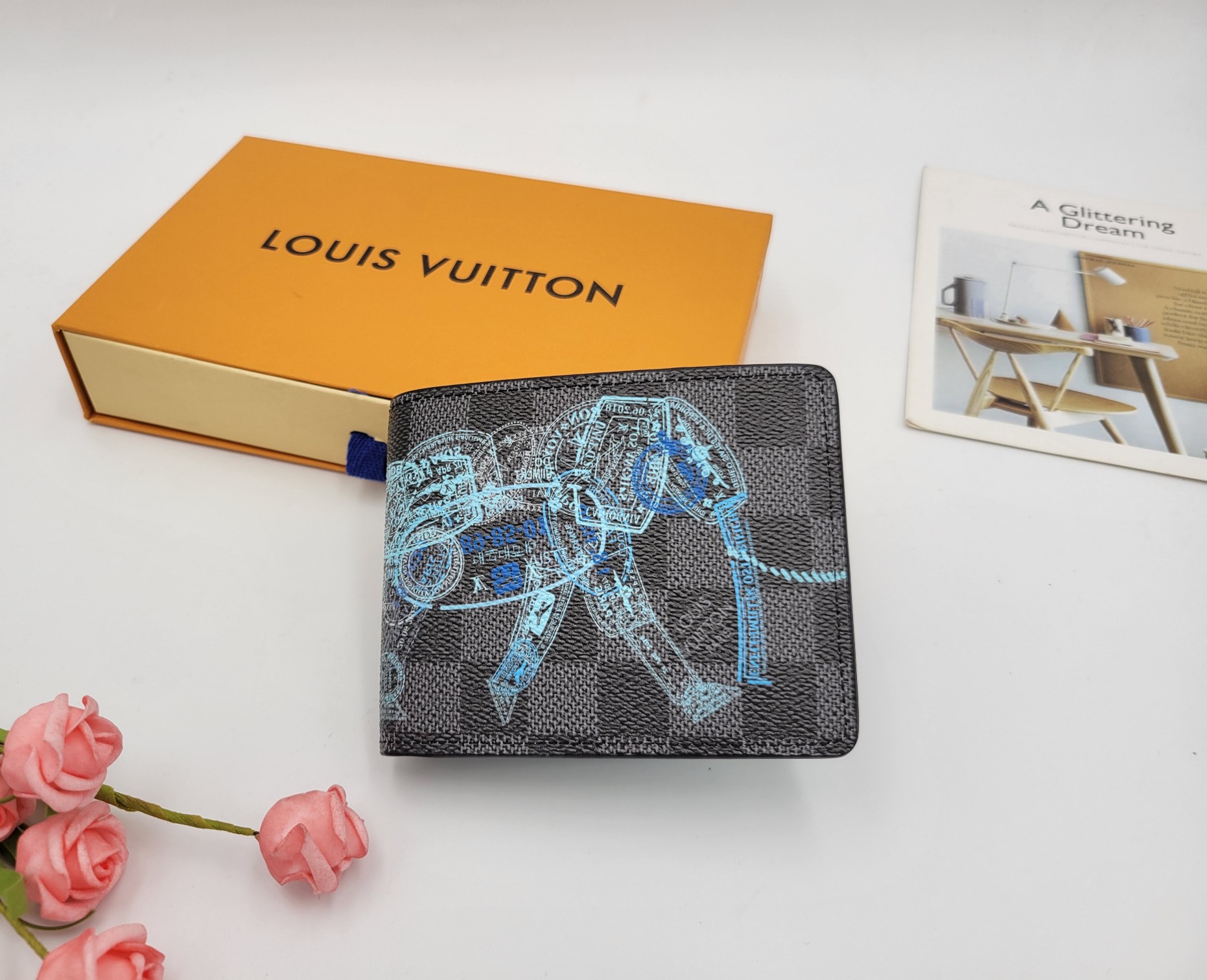 Leather Bifold Wallet - Open View