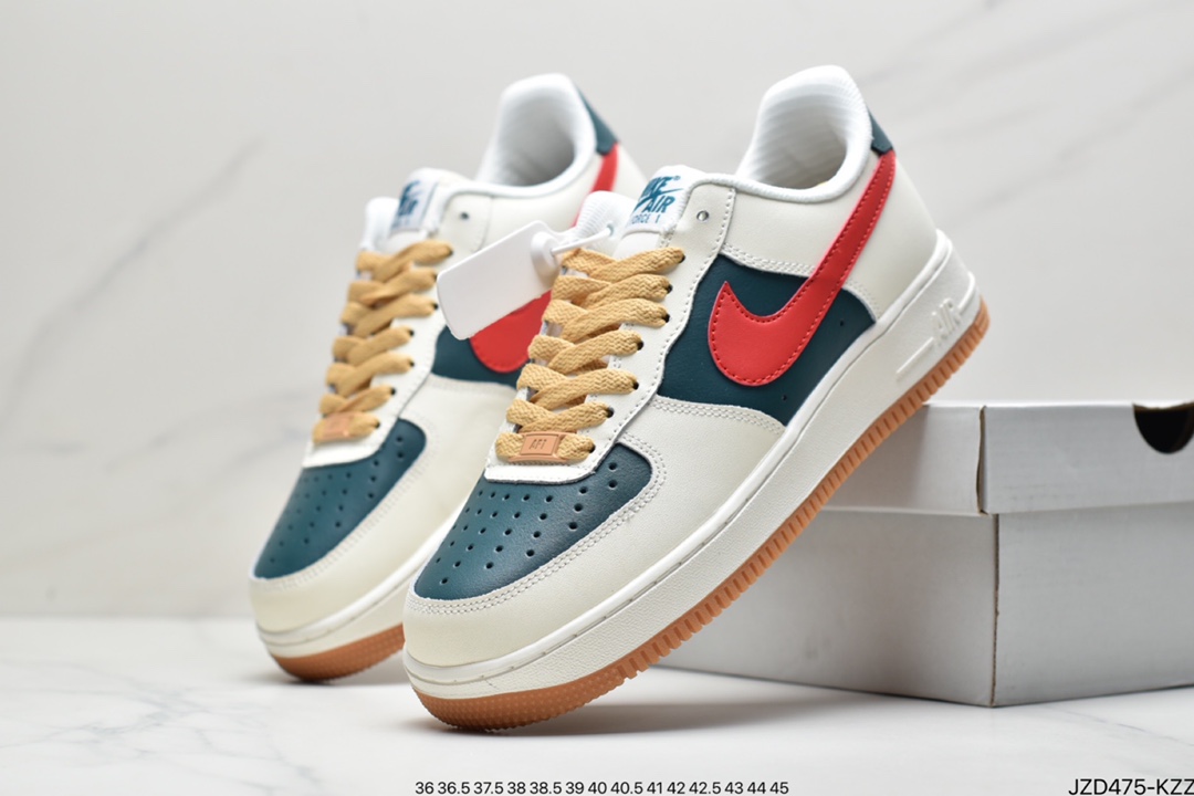 140 耐克Air Force 1 ‘07 Low 白灰 空军低帮经典休闲板鞋 AQ3778