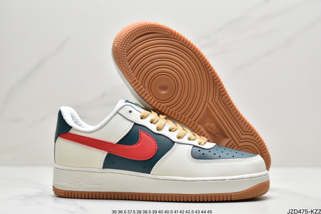 140 耐克Air Force 1 ‘07 Low 白灰 空军低帮经典休闲板鞋 AQ3778