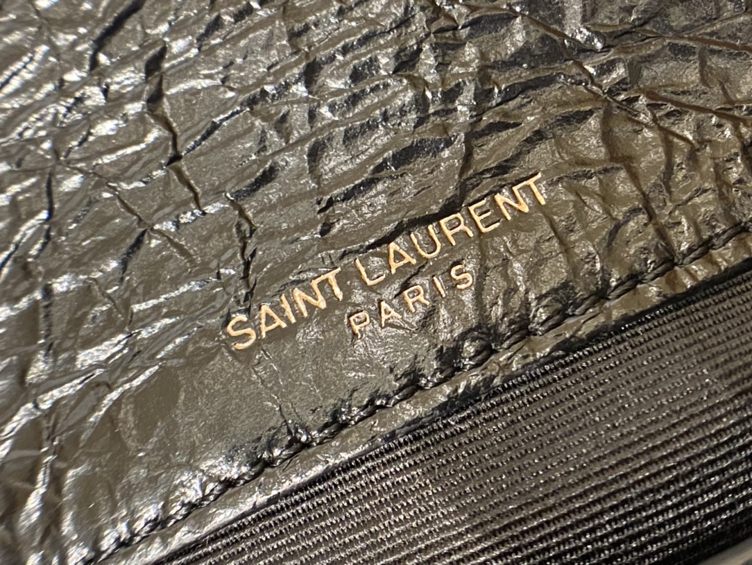 YSL Niki 22CM 邮差包 633151黑色