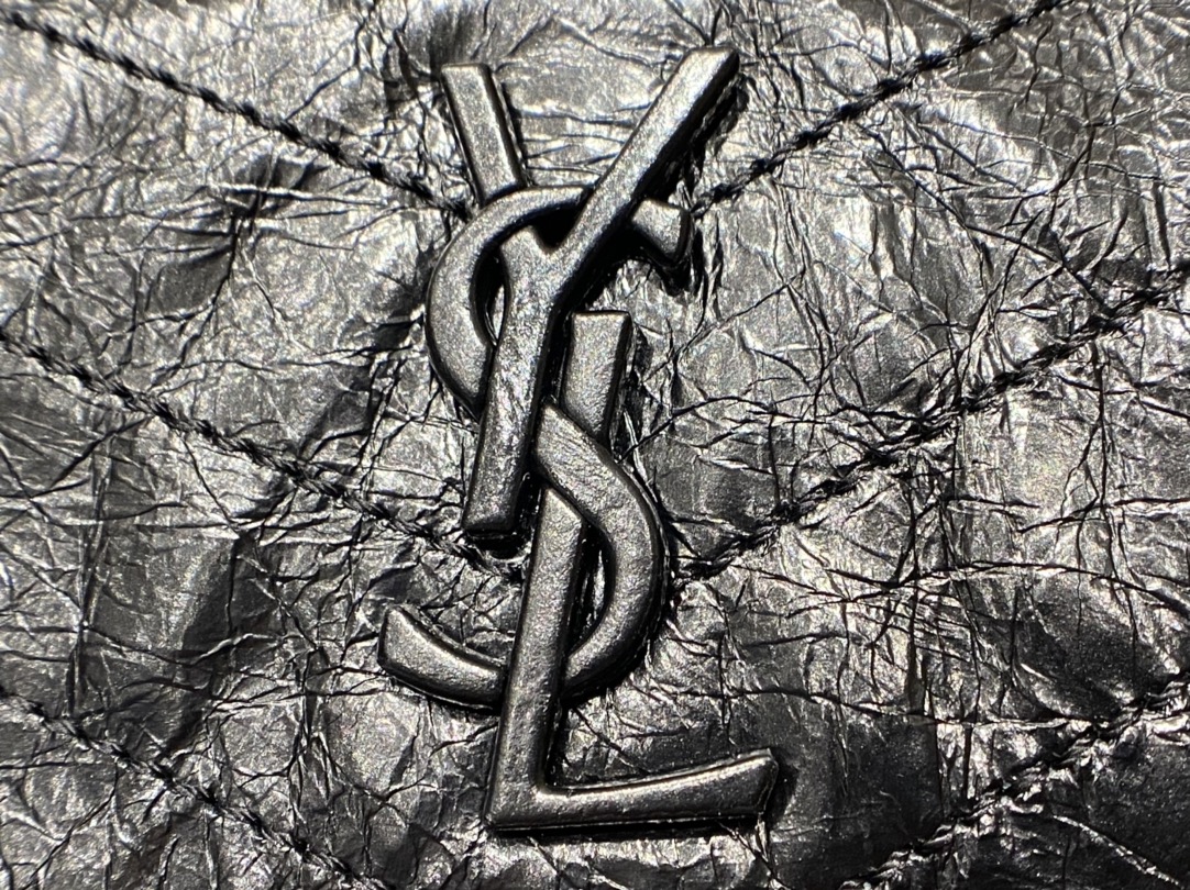 YSL Niki 22CM 邮差包 633151黑色