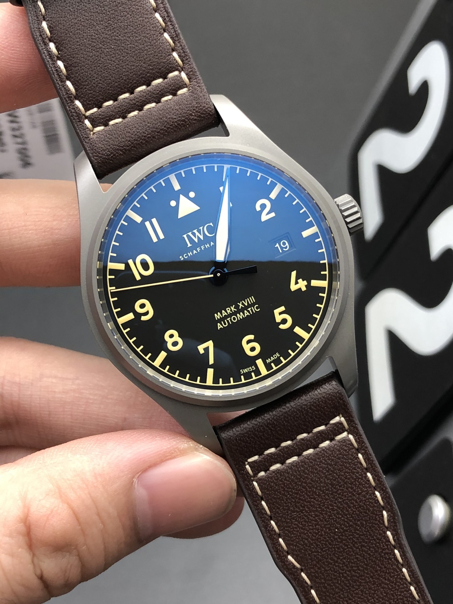 IWC V7 钛壳马克十八