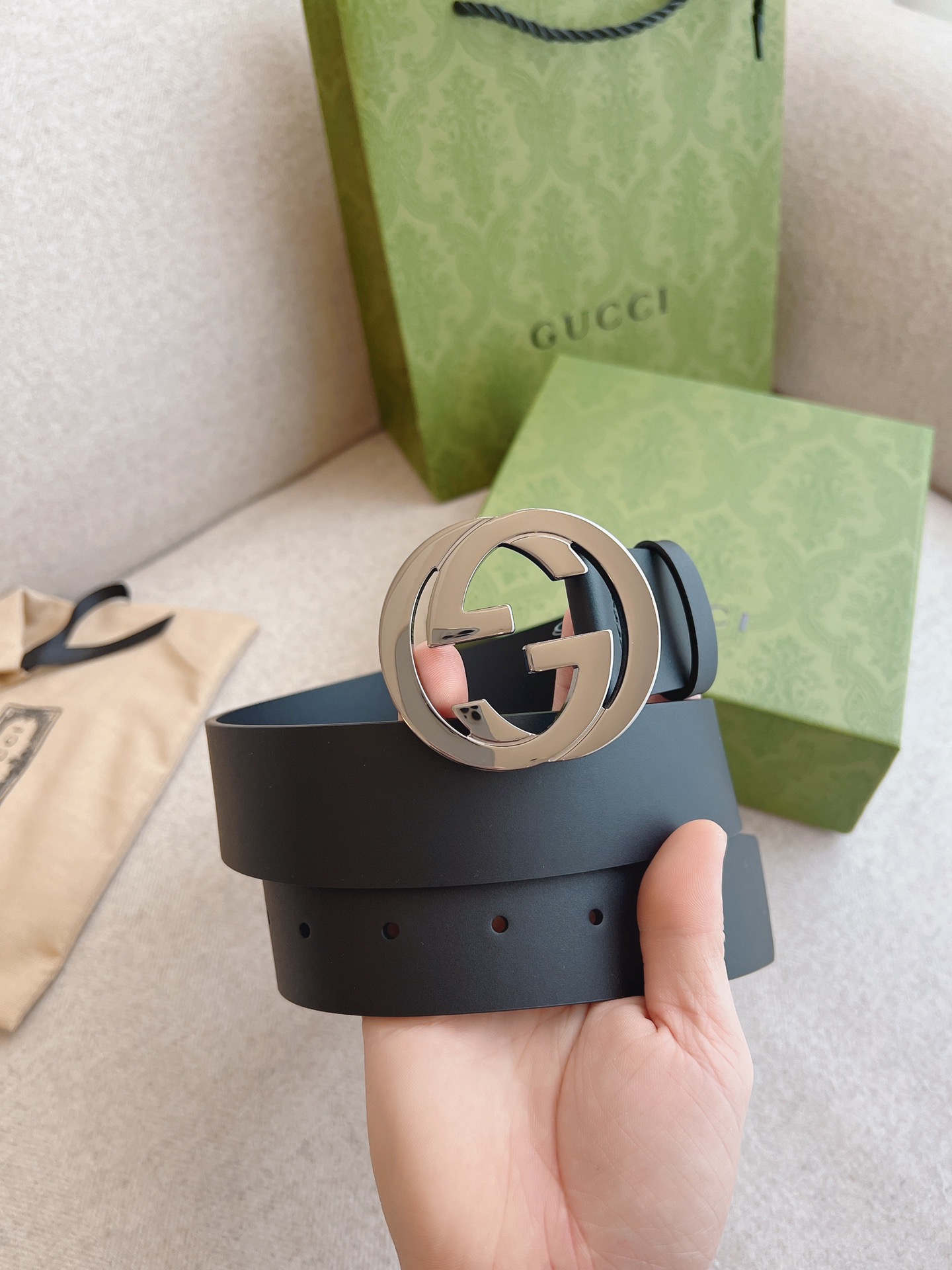 GUCCI.古驰全套包装宽度3.8c