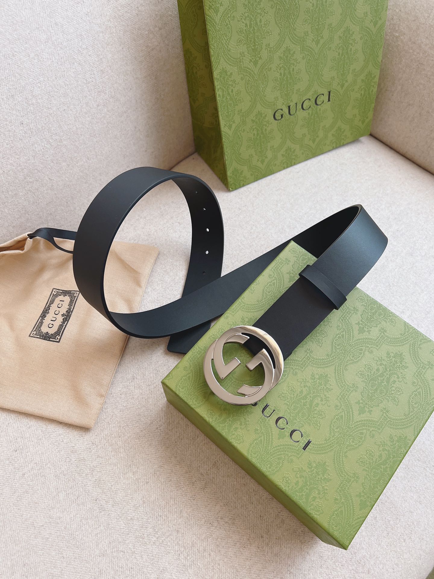 GUCCI.古驰全套包装宽度3.8c
