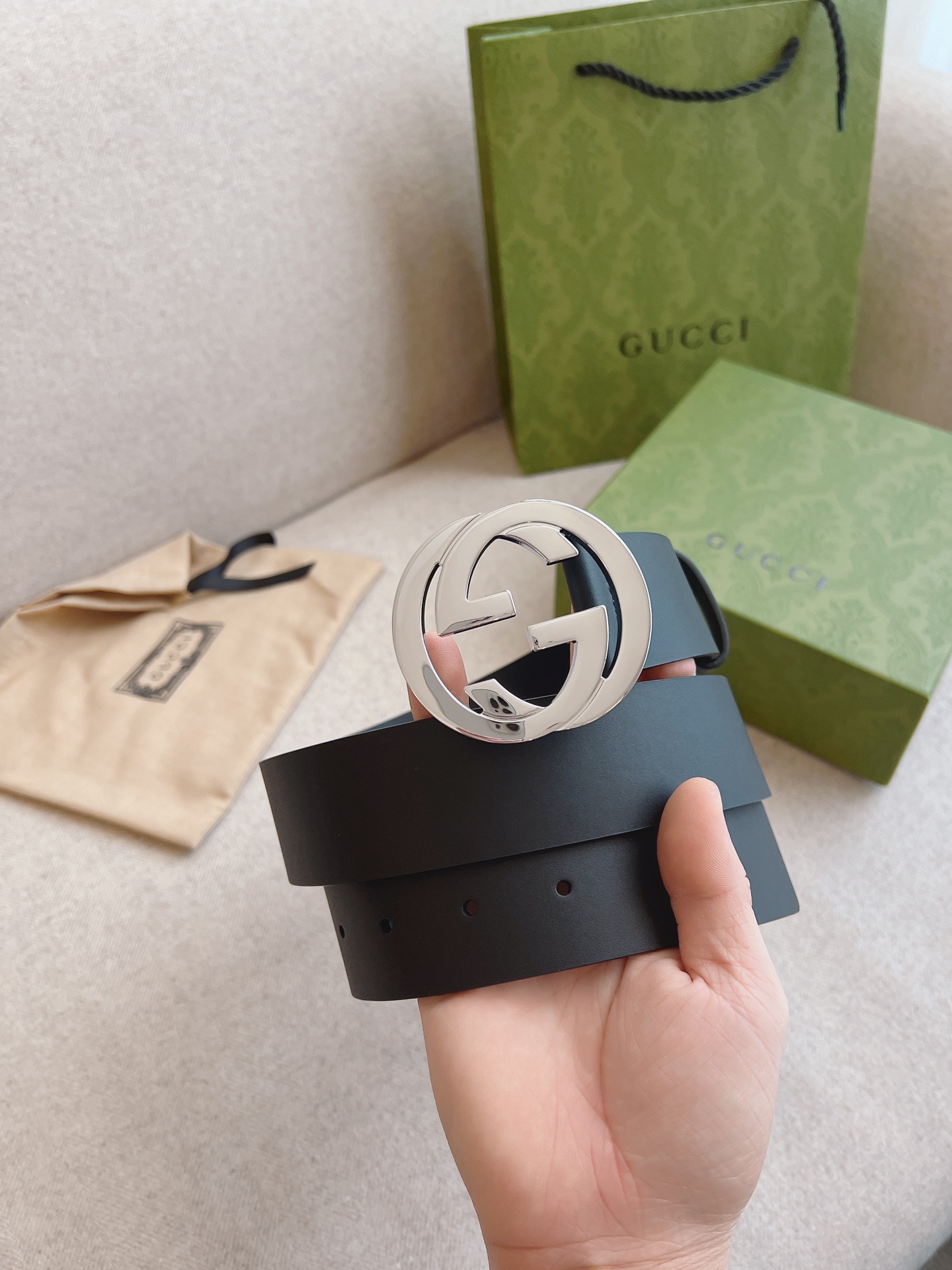 Gucci Gürtel China Sale
 Schwarz Kalbsleder Rindsleder