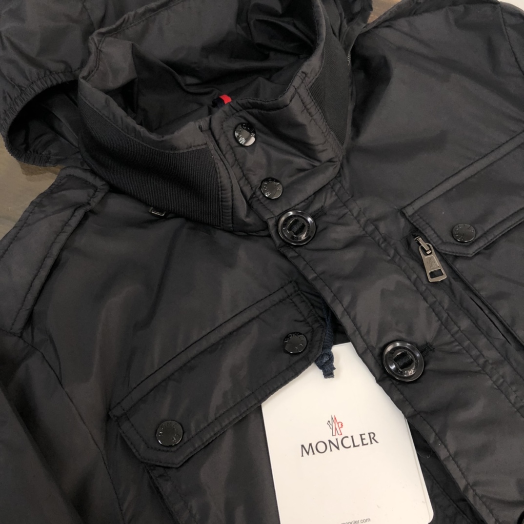 Moncler Kleding Jas &Jassen Zwart