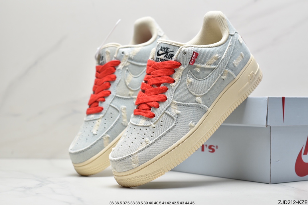 240 耐克Air Force 1 ’07 Low 原楦头原纸板打造纯正空军版型 VI6396