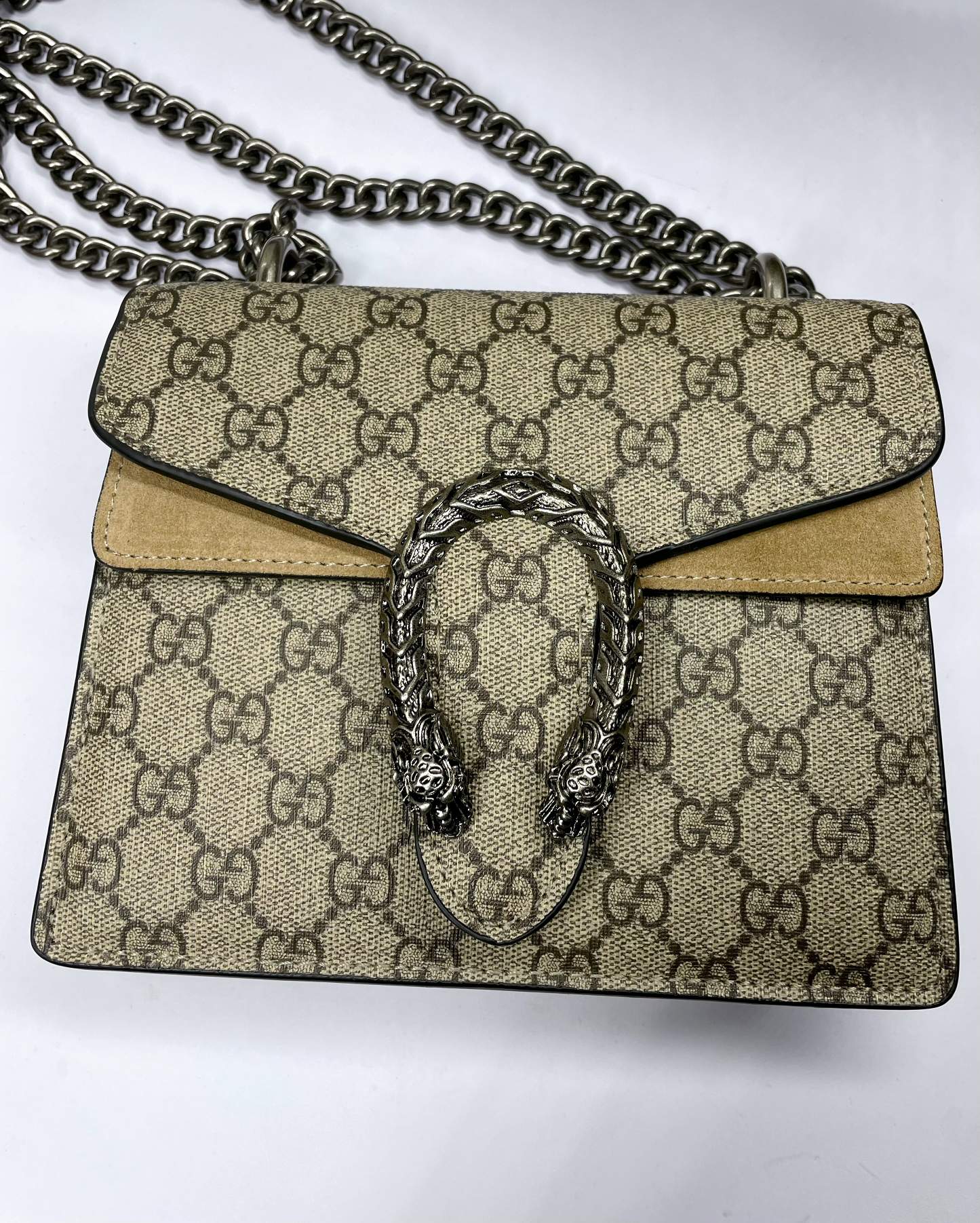 G家 酒神包 小号 ダブルタイガーヘッドデザイン