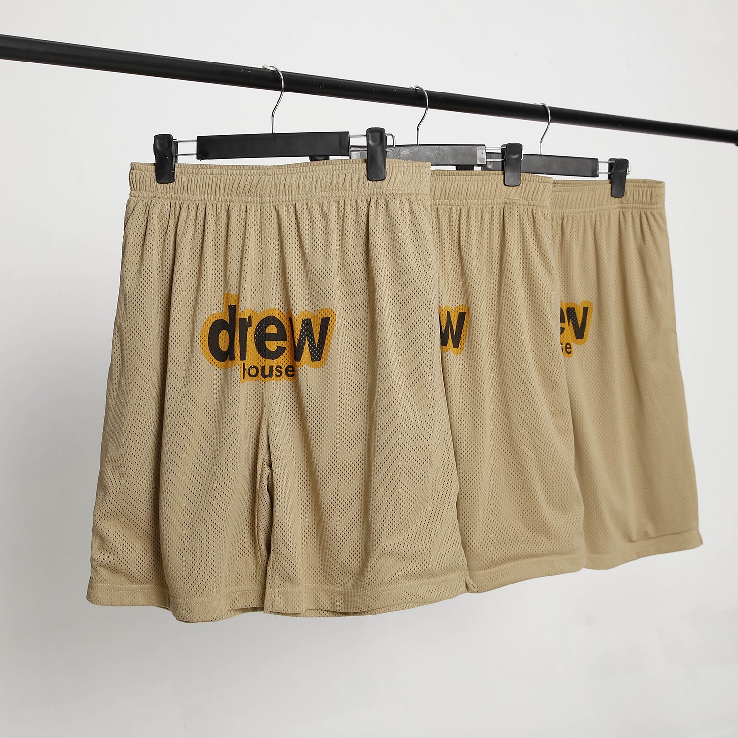 #YH 235 Drew Recreational Shorts Number of codes: S-XL Colour: khaki/black - 图片 9