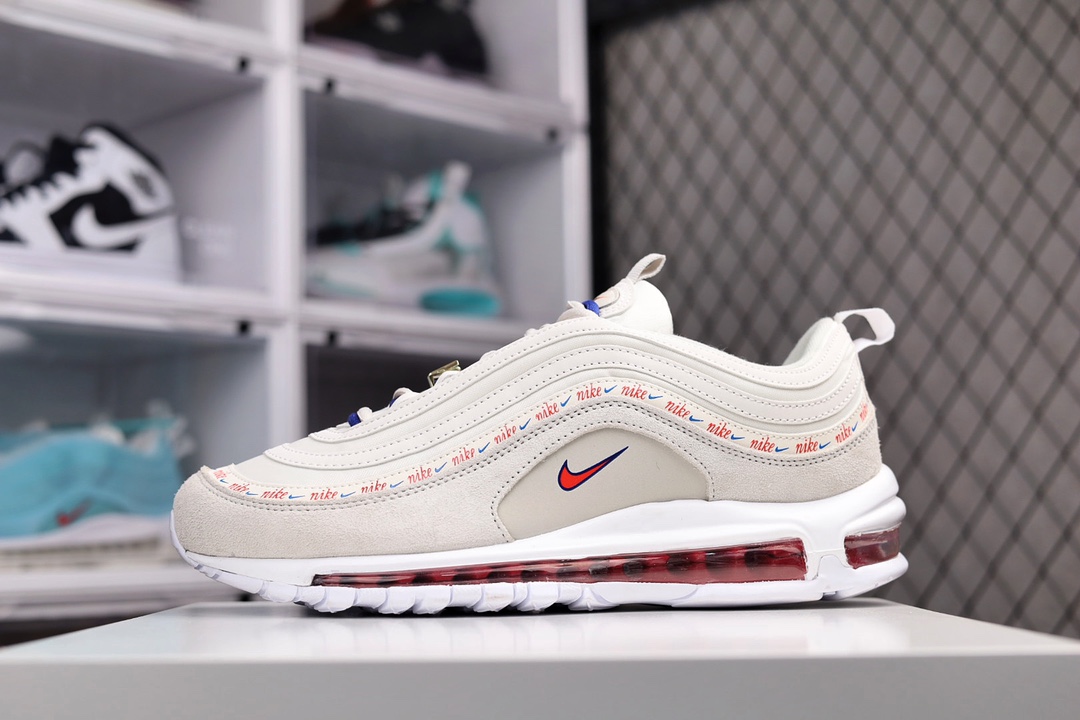 H0 公司级✅NIKE Air Max 97 系列 原装批次子弹拆解原鞋开发 打造全市场最强版本子弹 这里只对比原鞋原厂TPU反光材料 市场首家原模原气垫 拒绝套用公底原档案Swoosh电绣 卡色匹配原版 随意对比×553XQ