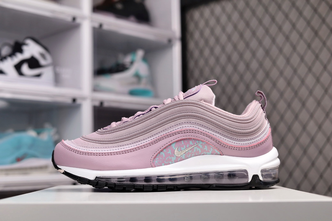 H0 公司级✅NIKE Air Max 97 系列 原装批次子弹拆解原鞋开发 打造全市场最强版本子弹 这里只对比原鞋原厂TPU反光材料 市场首家原模原气垫 拒绝套用公底原档案Swoosh电绣 卡色匹配原版 随意对比×553XQ