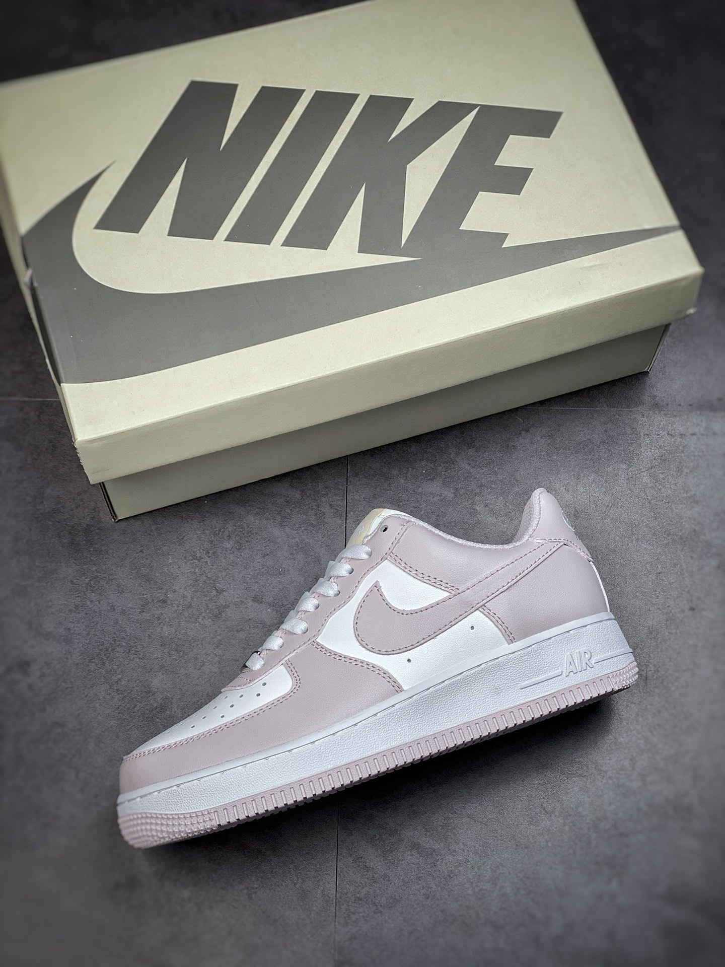 240 Nike Air Force 1 Low 07 浅粉 #原楦头原纸板 打造纯正空军版型BS8861-505