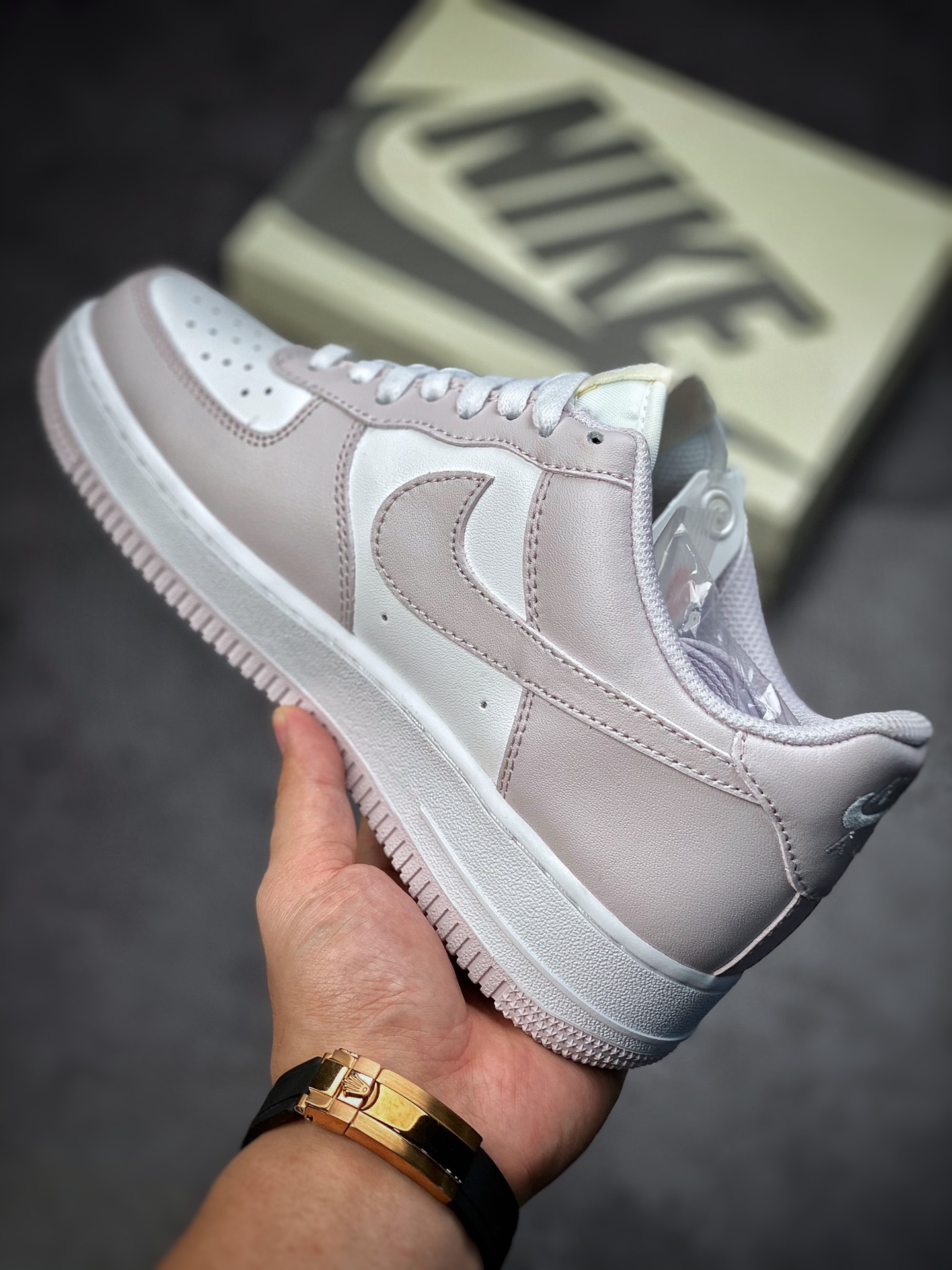 240 Nike Air Force 1 Low 07 浅粉 #原楦头原纸板 打造纯正空军版型BS8861-505