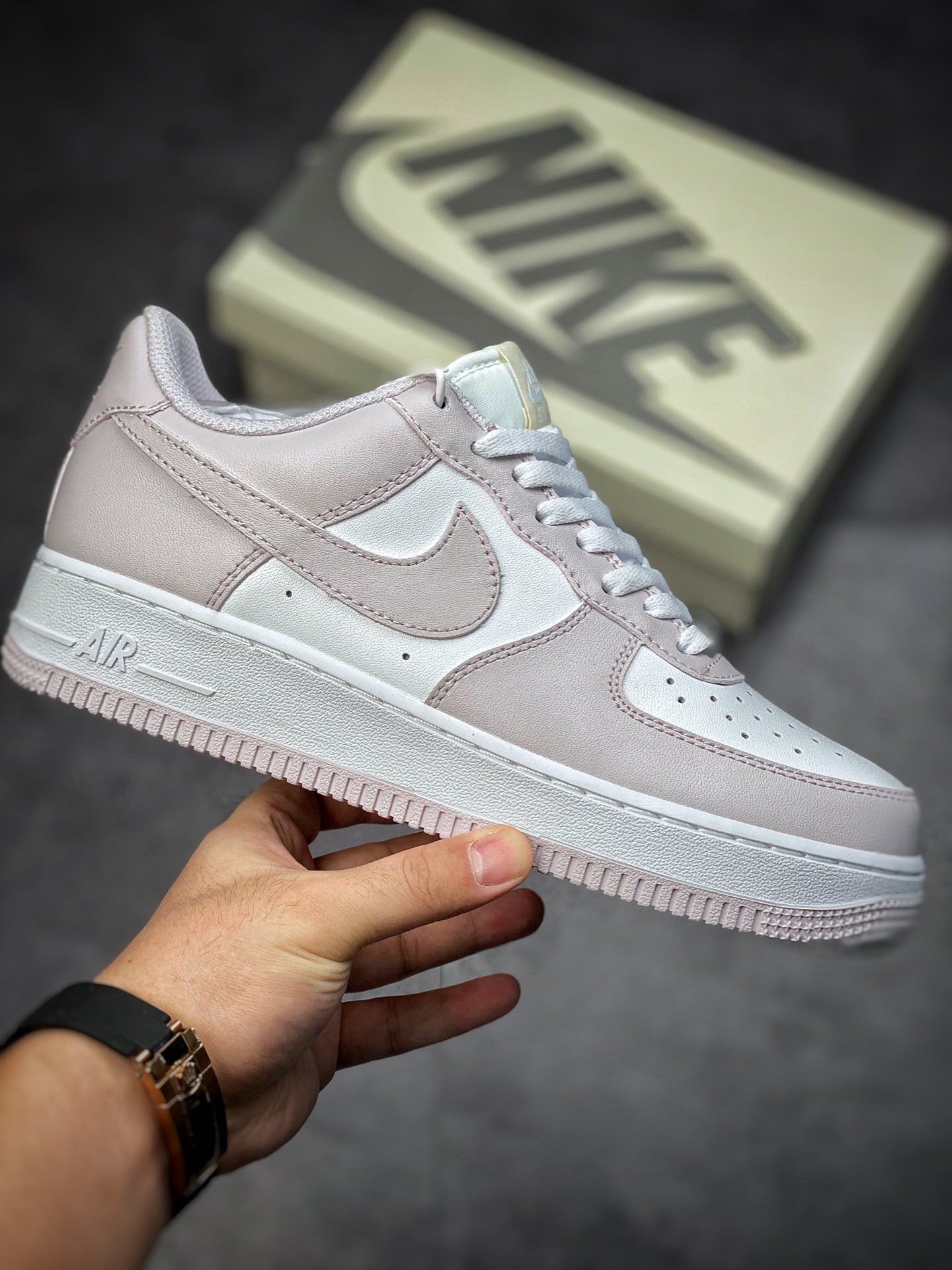 240 Nike Air Force 1 Low 07 浅粉 #原楦头原纸板 打造纯正空军版型BS8861-505